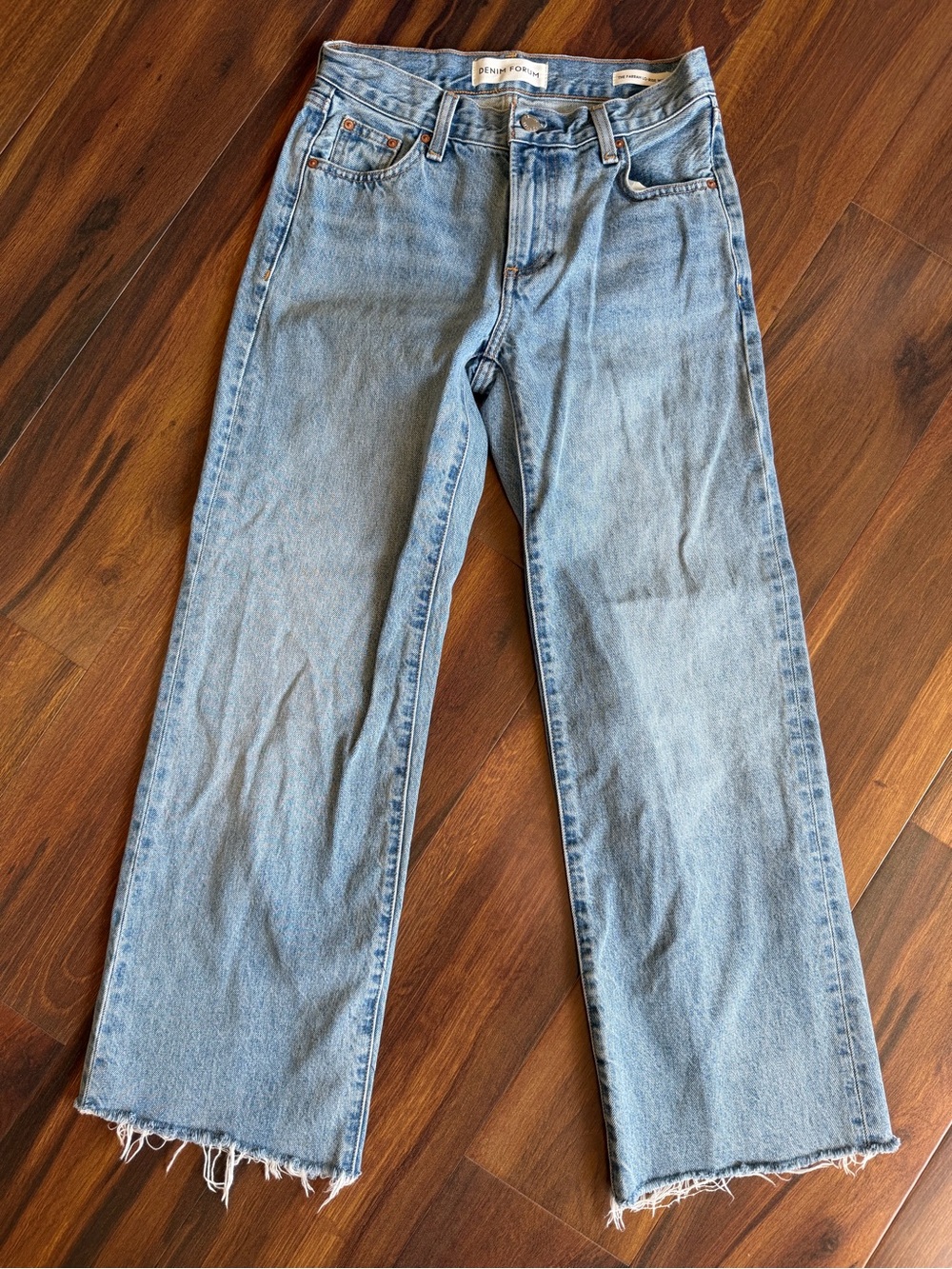 Aritzia Denim Forum Farrah Lo-Rise Wide Leg Jeans Size 23